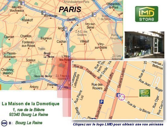 Plan d'acc&egrave;s LMD / SEEG