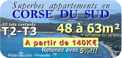 Devenez propriétaire en Corse pour moins de 170K€ !