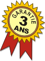 Garantie 3 ans