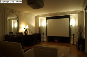 Salle de projection cinéma