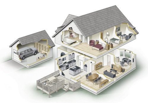 Une diffusion dans tout l'habitat, sur un réseau "propriétaire" en 2,4 Ghz - Le SonosNet™